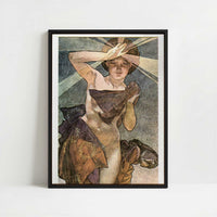 Framed Canvas - Framed canvas in black frame