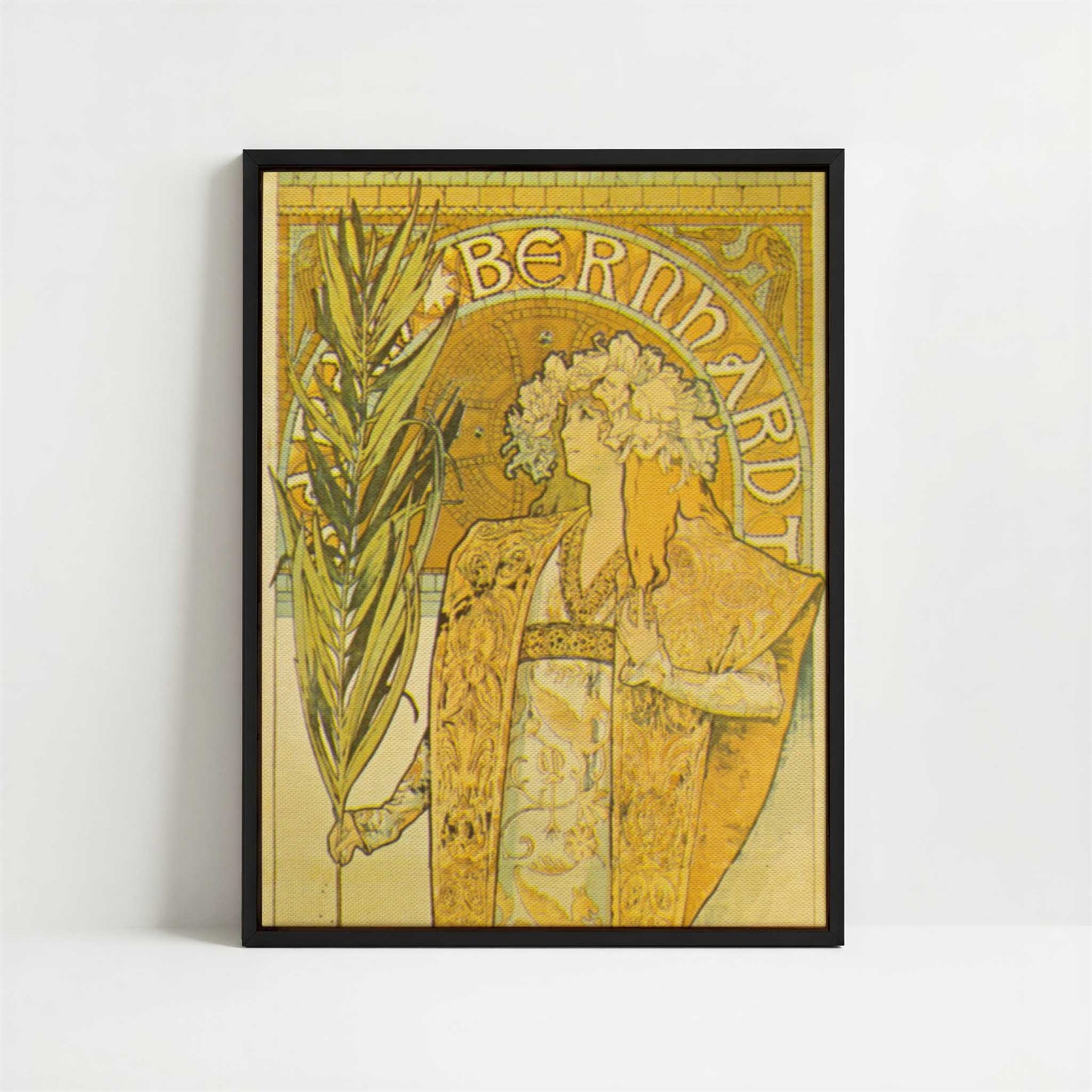 Framed Canvas - Framed canvas in black frame