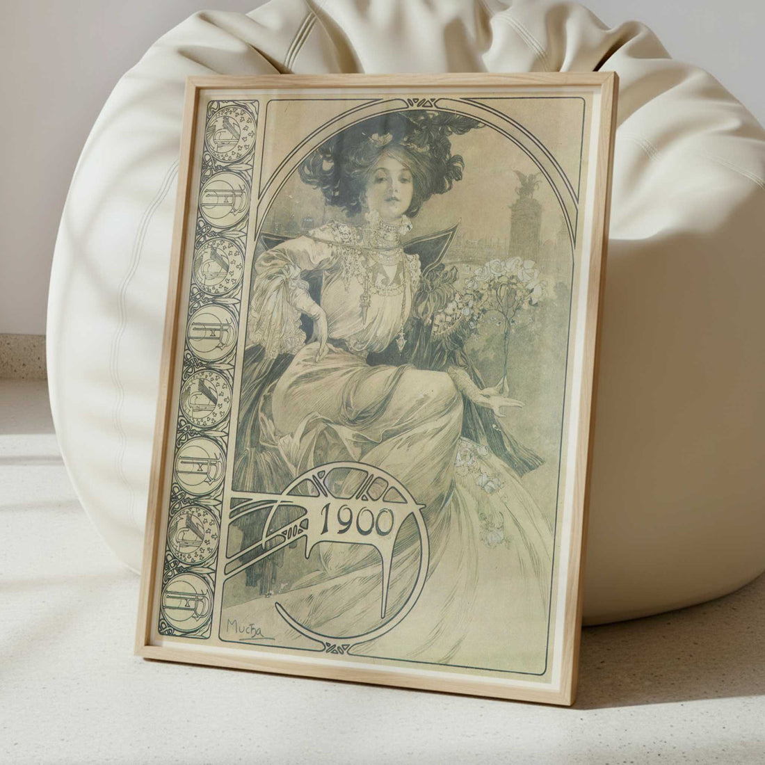 Invitation to a Banquet (1900) by Alphonse Mucha – Art Print - Interior inspiration
