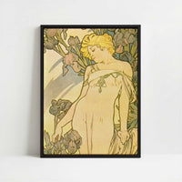 Framed Canvas - Framed canvas in black frame