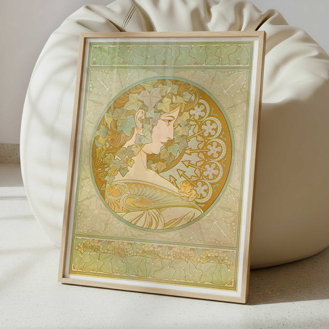 Ivy (1901) by Alphonse Mucha – Art Print - Interior inspiration