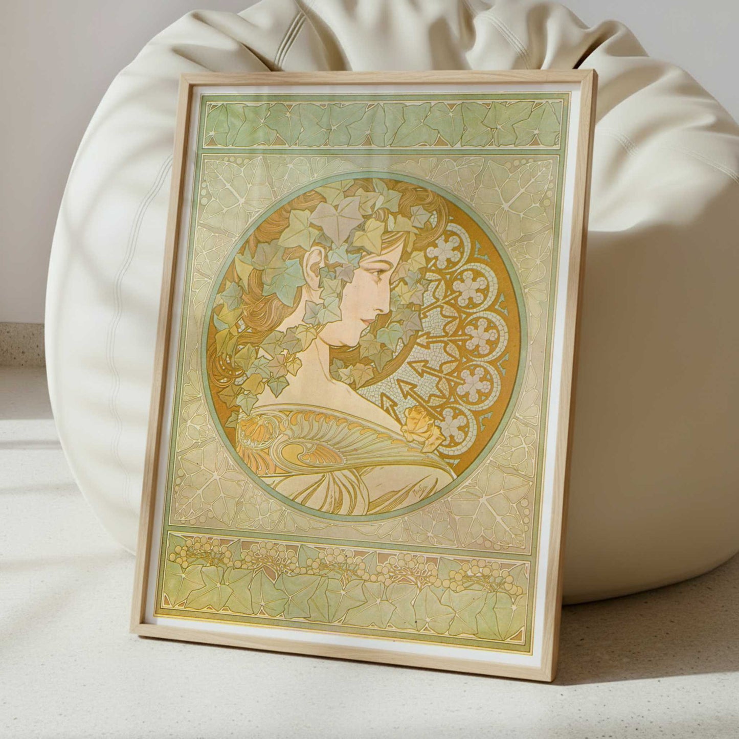 Ivy (1901) by Alphonse Mucha – Art Print - Interior inspiration