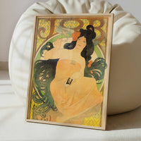 Job (1898) by Alphonse Mucha – Art Print - Interior inspiration