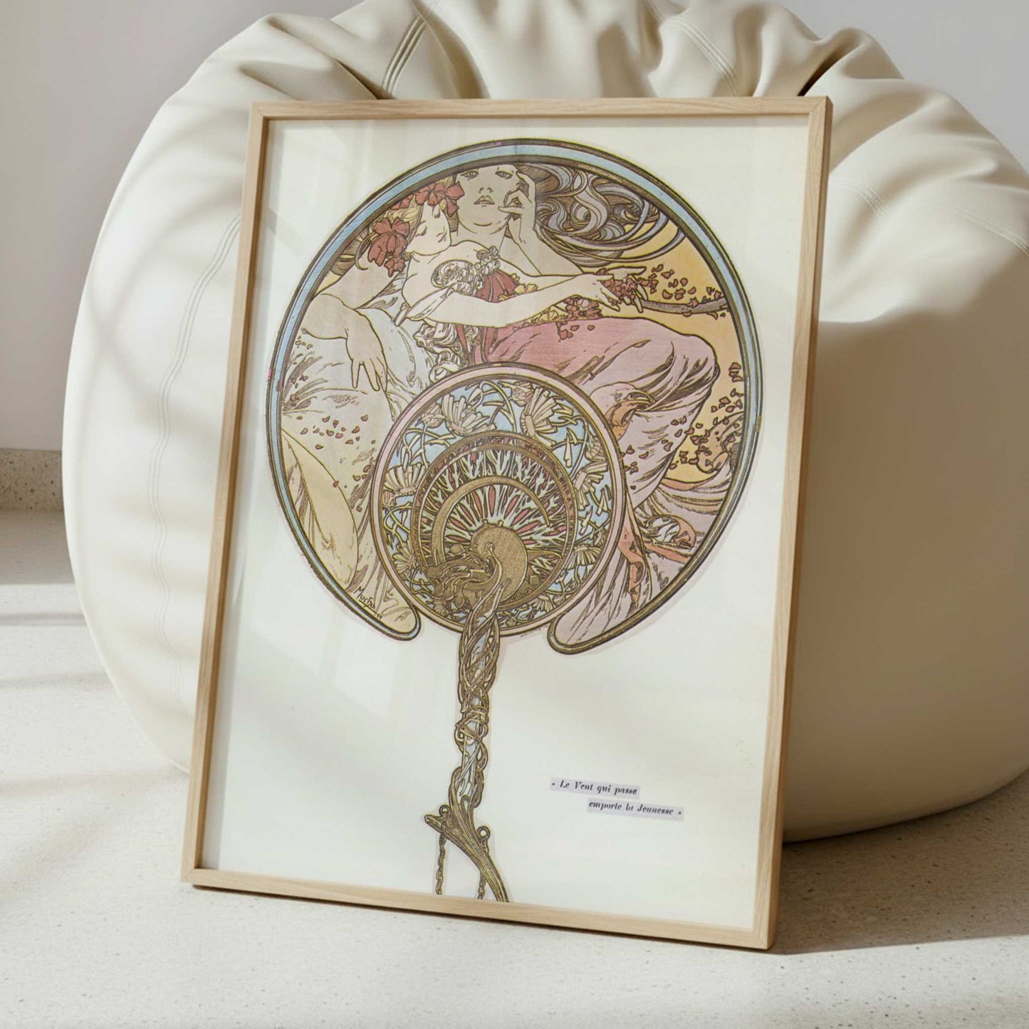 L'Eventail (1899) by Alphonse Mucha – Art Print - Interior inspiration