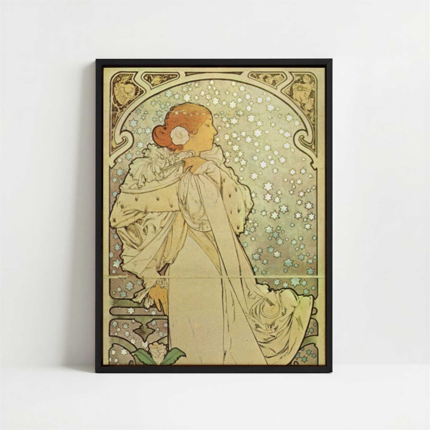 Framed Canvas - Framed canvas in black frame