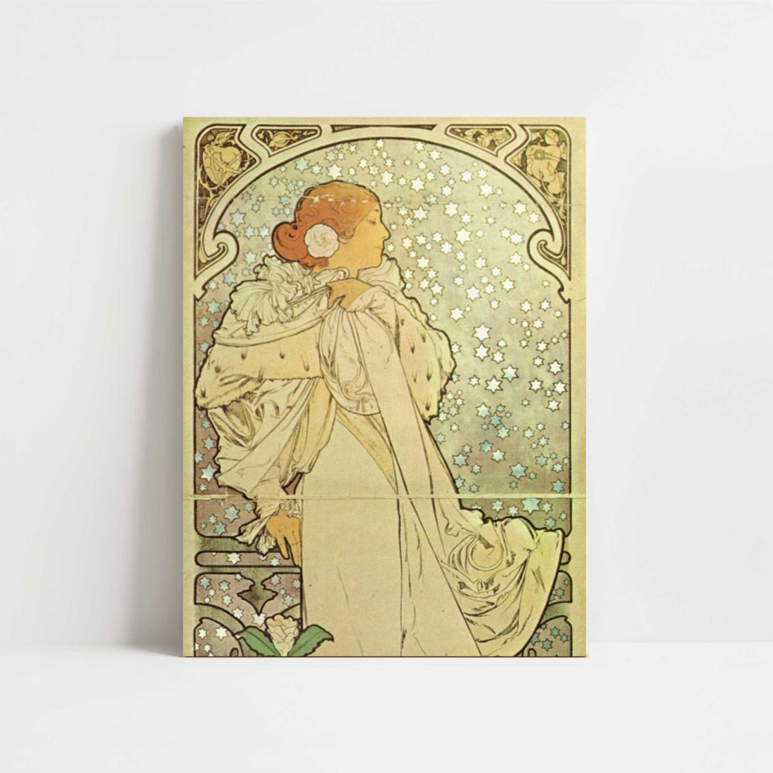 La Dame aux Camelias (1896) by Alphonse Mucha – Art Print - Unframed art print