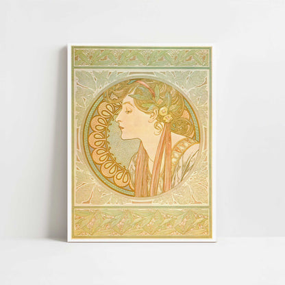 Laurel (1901) by Alphonse Mucha – Art Print - Unframed art print