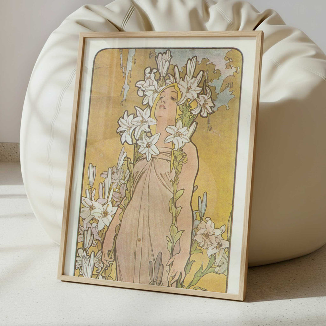 Lily (1897) by Alphonse Mucha – Art Print - Interior inspiration