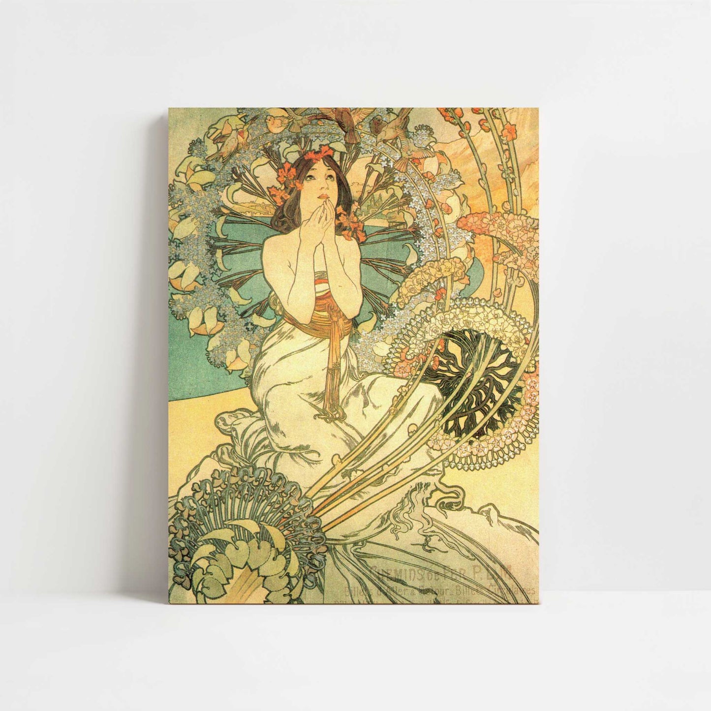 Monaco Monte Carlo (1897) by Alphonse Mucha – Art Print - Unframed art print