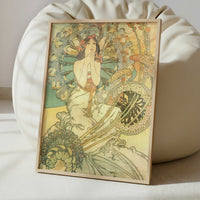 Monaco Monte Carlo (1897) by Alphonse Mucha – Art Print - Interior inspiration