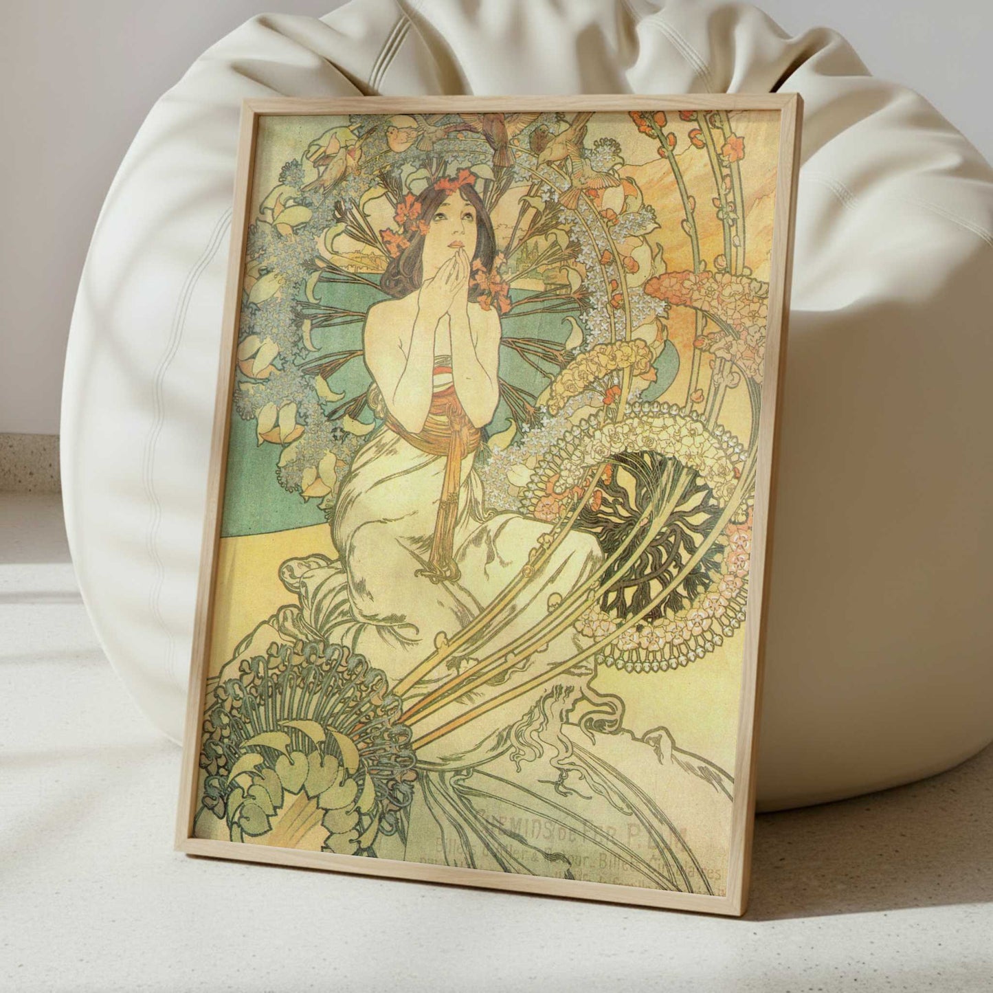 Monaco Monte Carlo (1897) by Alphonse Mucha – Art Print - Interior inspiration