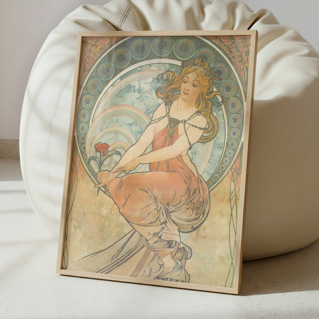 Painting (1898) by Alphonse Mucha – Art Print - Interior inspiration