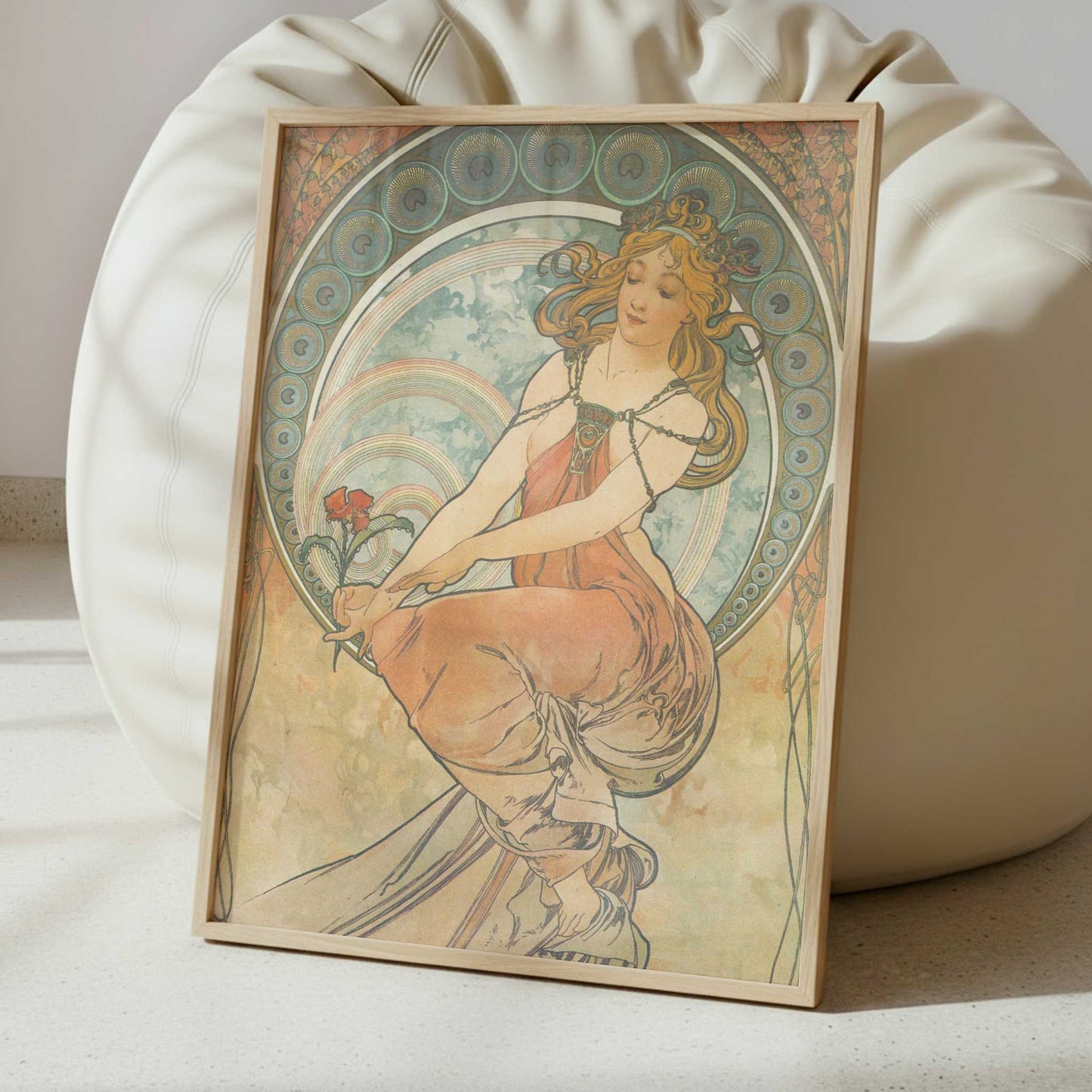 Painting (1898) by Alphonse Mucha – Art Print - Interior inspiration