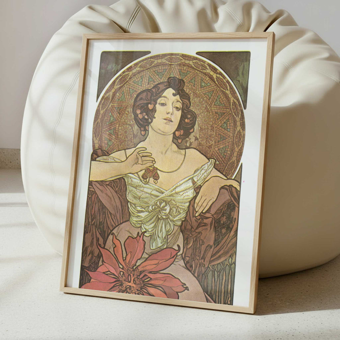 Ruby (1900) by Alphonse Mucha – Art Print - Interior inspiration