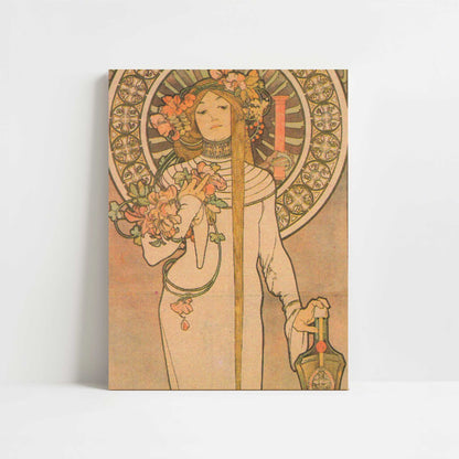 Trappistine (1897) by Alphonse Mucha – Art Print - Unframed art print