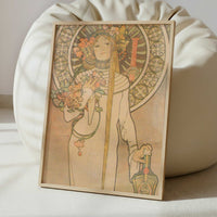 Trappistine (1897) by Alphonse Mucha – Art Print - Interior inspiration