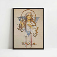 Framed Canvas - Framed canvas in black frame