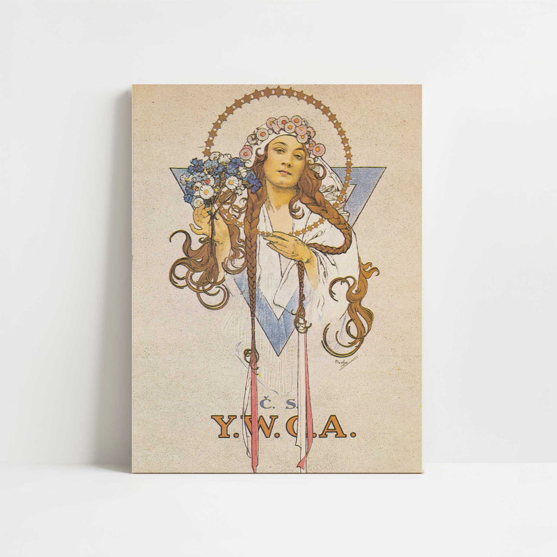 YWCA (c.1922) by Alphonse Mucha – Art Print - Unframed art print