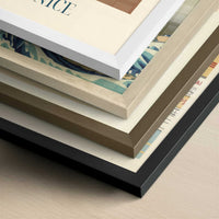 Niçoise salad from Nice, France - Art Print - Close-up detail of the different frames
