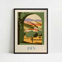 Framed Canvas - Framed canvas in black frame
