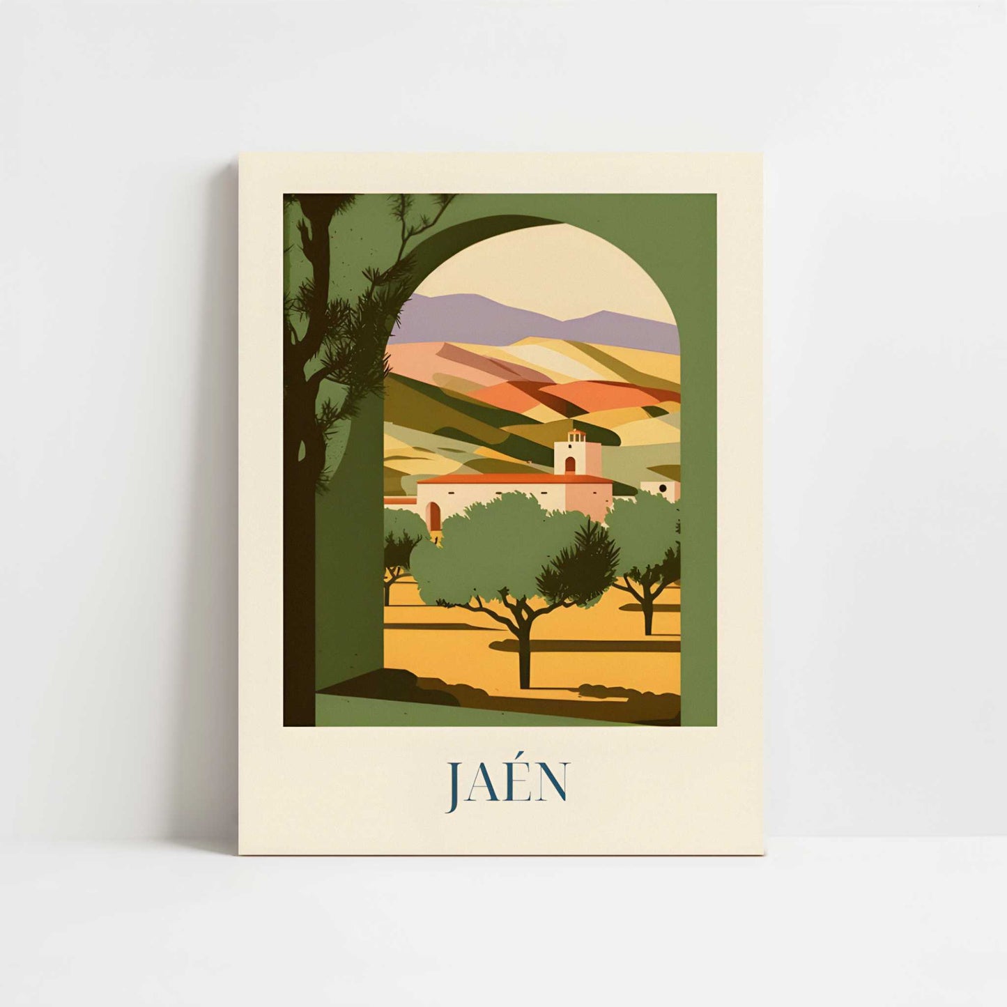 Olives from Jaén, Spain - Art Print - Unframed art print