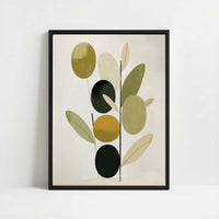 Framed Canvas - Framed canvas in black frame