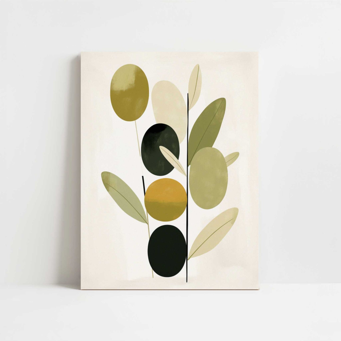 Olives in Bohemian Style - Art Print - Unframed art print