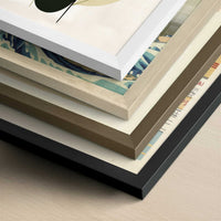 Olives in Bohemian Style - Art Print - Close-up detail of the different frames