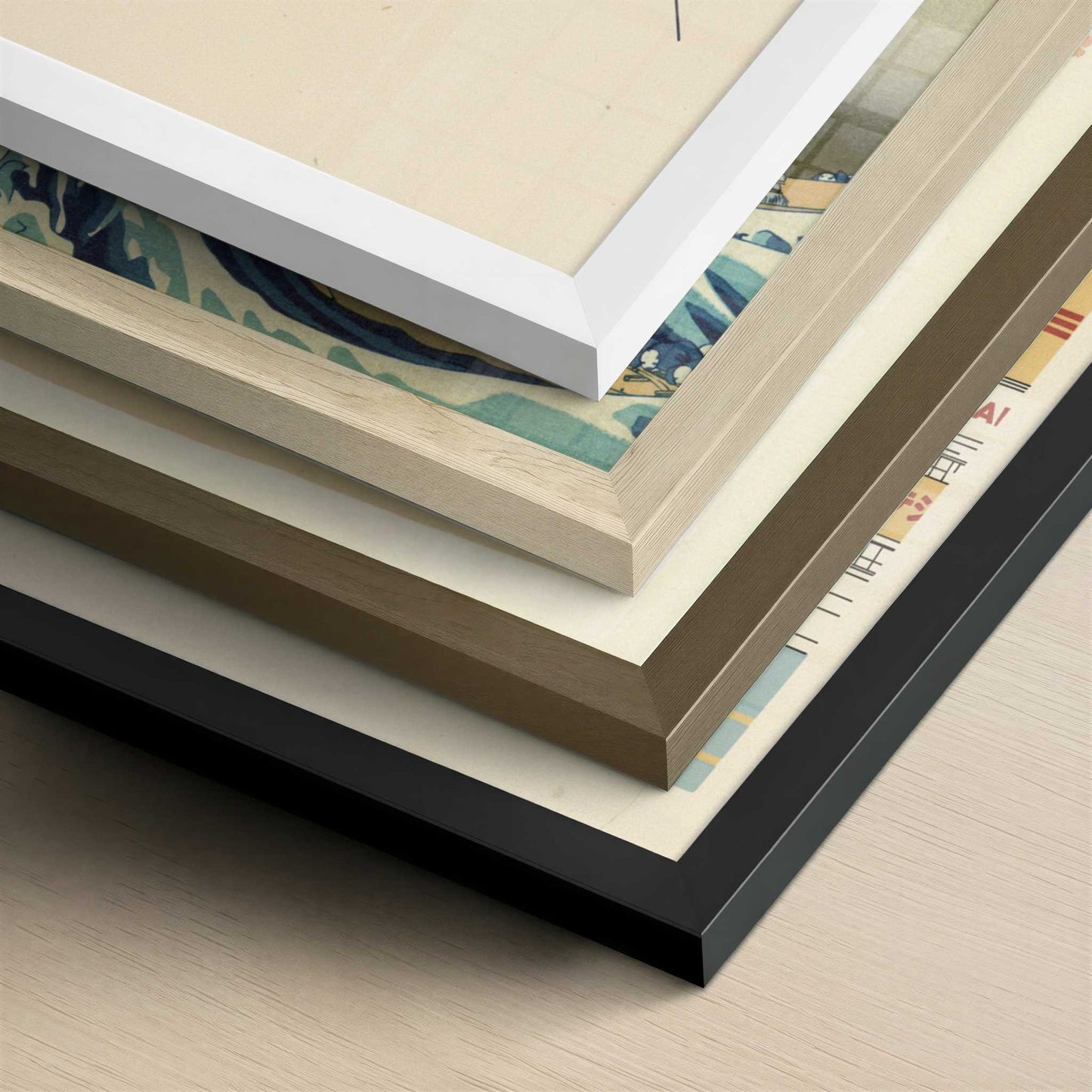 One Last Drink in Golden Gai - Art Print - Close-up detail of the different frames