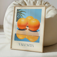 Oranges from Valencia, Spain - Art Print - Interior inspiration