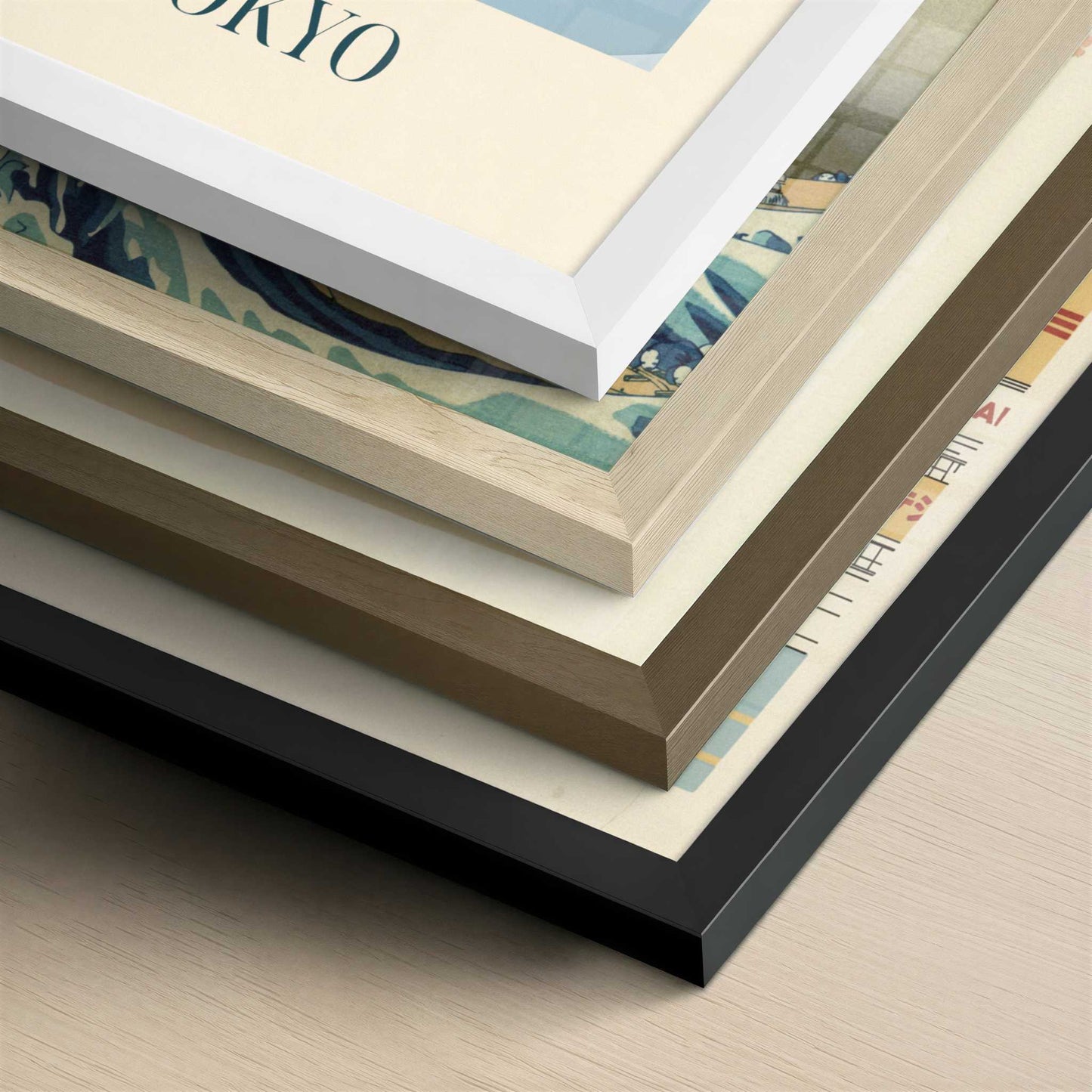 Otoro Tuna from Tokyo, Japan - Art Print - Close-up detail of the different frames