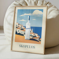 Ouzo from Skopelos, Greece - Art Print - Interior inspiration