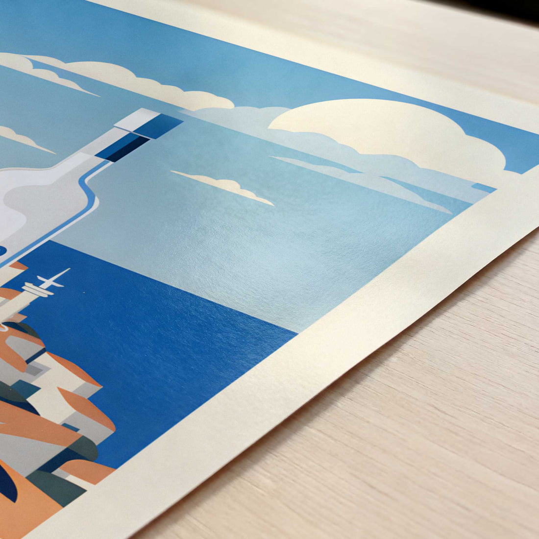 Ouzo from Skopelos, Greece - Art Print - Close-up detail of the art print