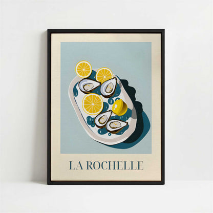 Framed Canvas - Framed canvas in black frame