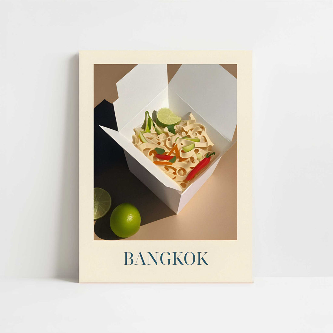 Pad Thai from Bangkok, Thailand - Art Print - Unframed art print