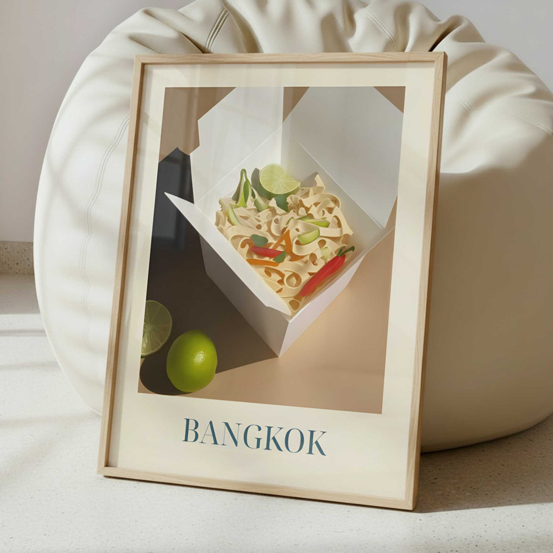 Pad Thai from Bangkok, Thailand - Art Print - Interior inspiration