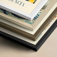 Paella from Valencia, Spain - Art Print - Close-up detail of the different frames
