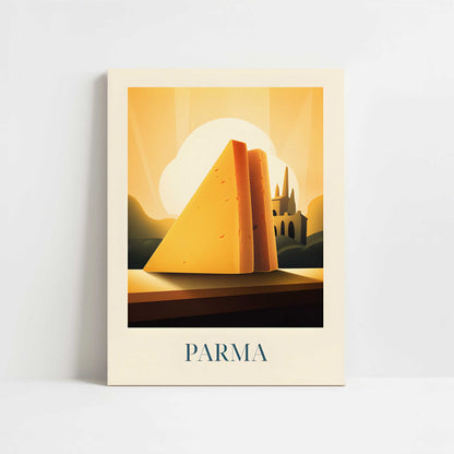 Parmesan Cheese from Parma, Italy - Art Print - Unframed art print