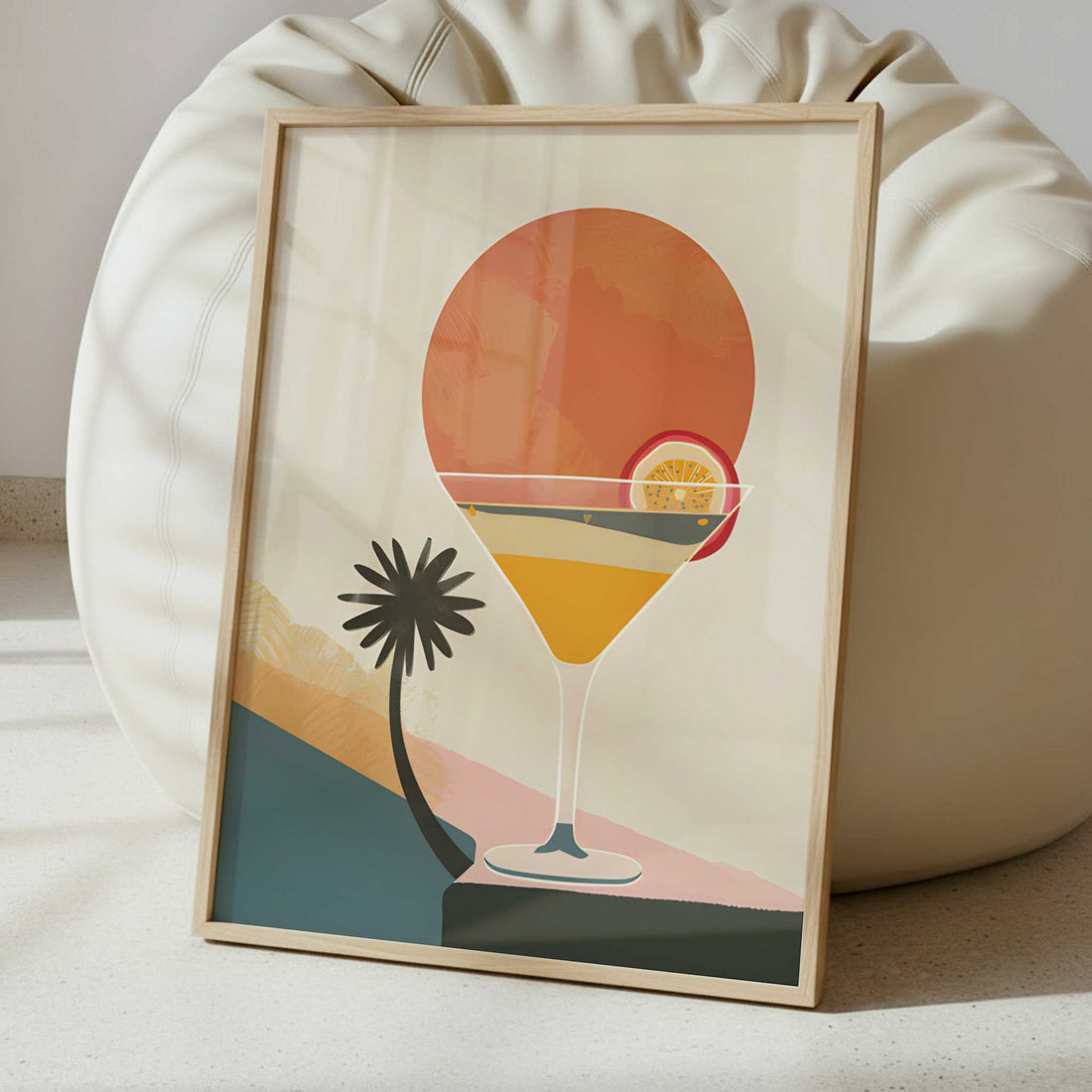 Pasion Fruit in Bohemian Style - Art Print - Interior inspiration