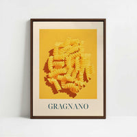 Framed Canvas - Framed canvas in dark wood color frame