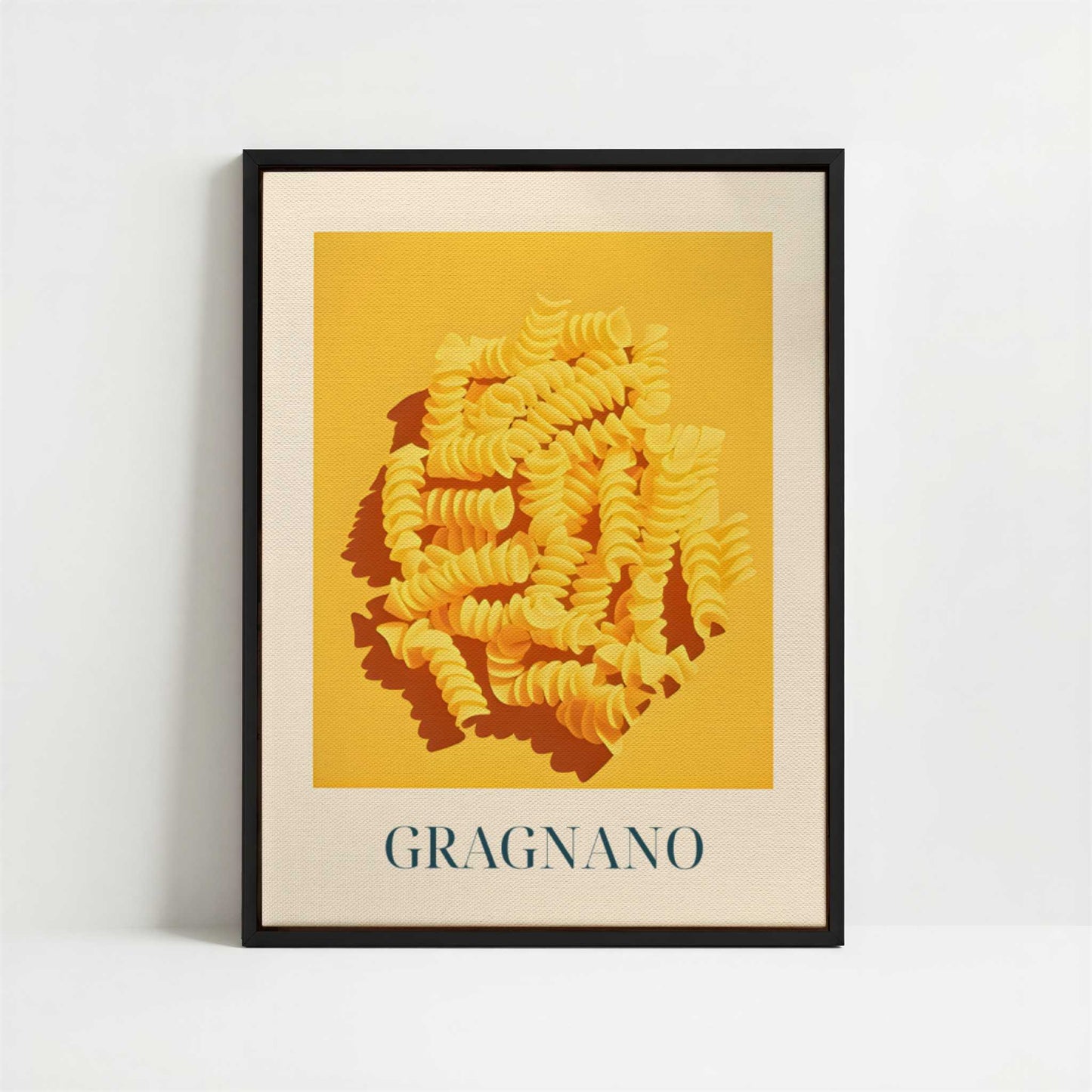 Framed Canvas - Framed canvas in black frame