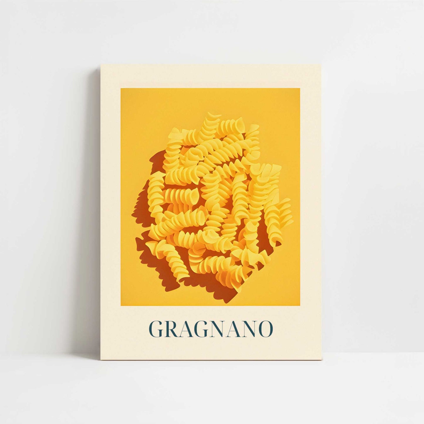 Pasta from Gragnano, Italy - Art Print - Unframed art print