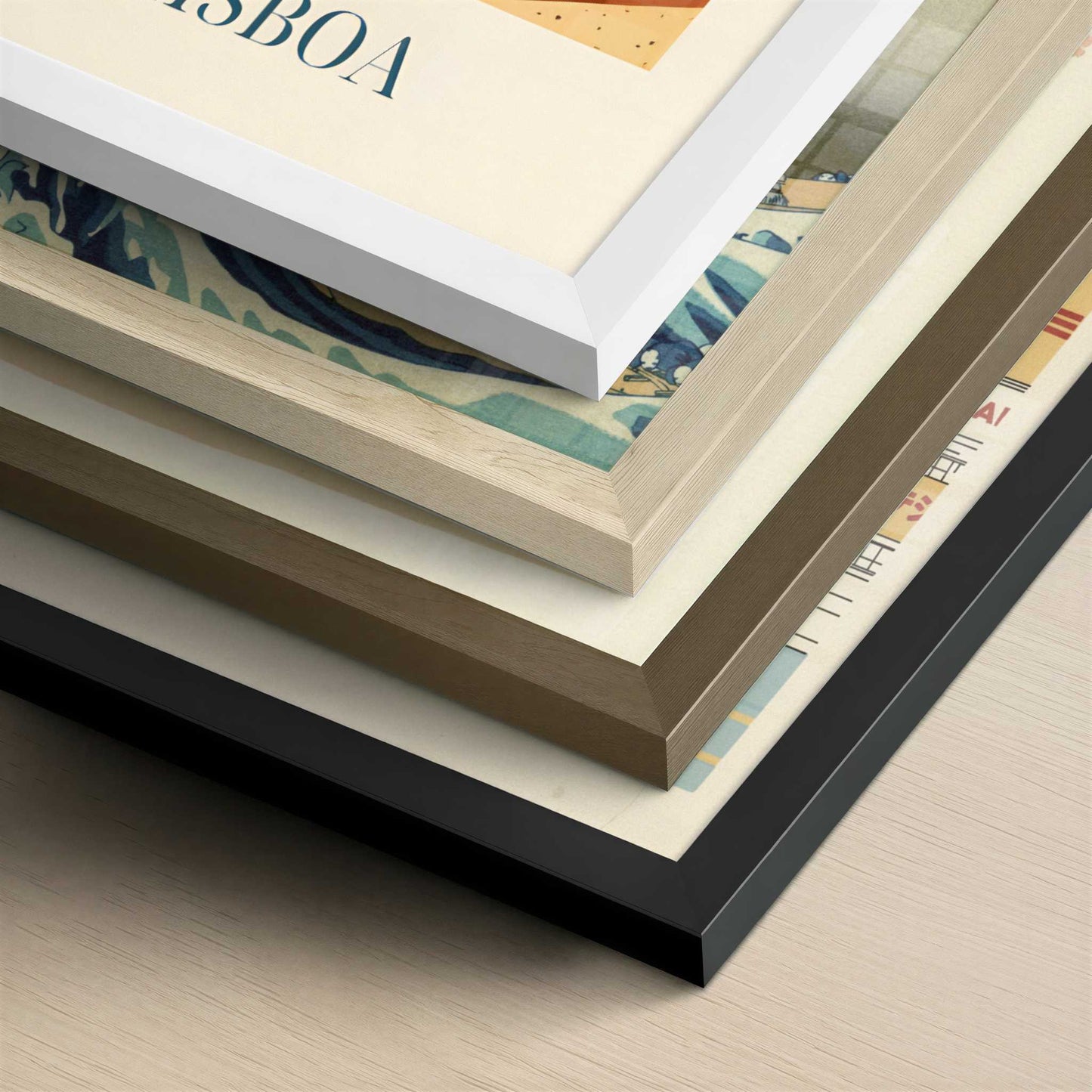 Pastel de Nata from Lisbon, Portugal - Art Print - Close-up detail of the different frames