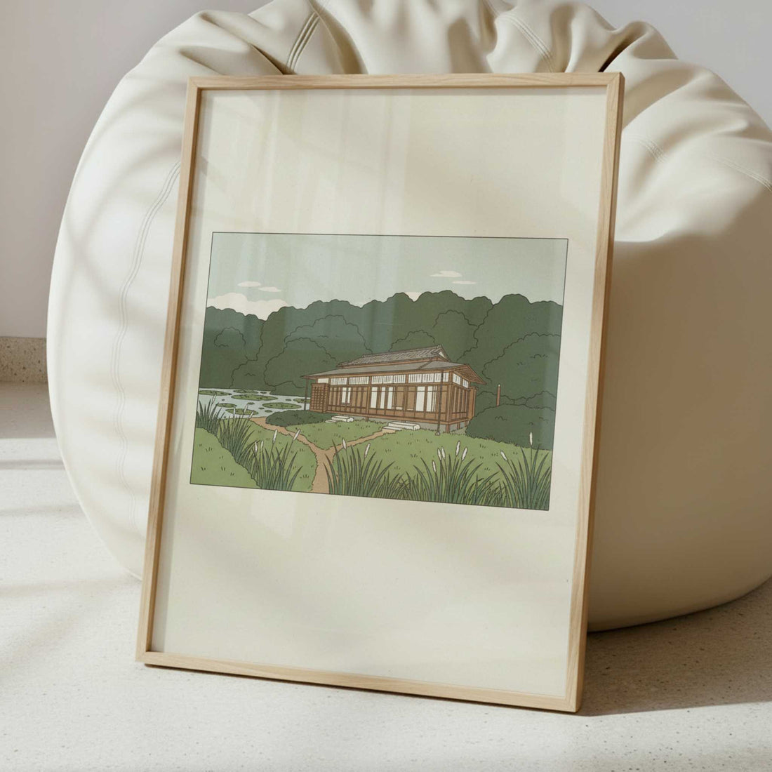 Paths Through Meiji Jingu, Tokyo - Art Print - Interior inspiration