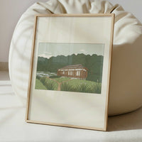 Paths Through Meiji Jingu, Tokyo - Art Print - Interior inspiration