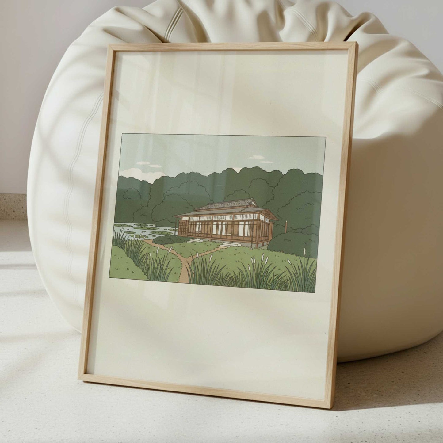 Paths Through Meiji Jingu, Tokyo - Art Print - Interior inspiration