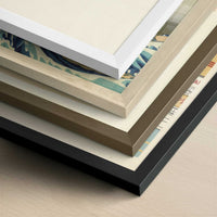 Paths Through Meiji Jingu, Tokyo - Art Print - Close-up detail of the different frames