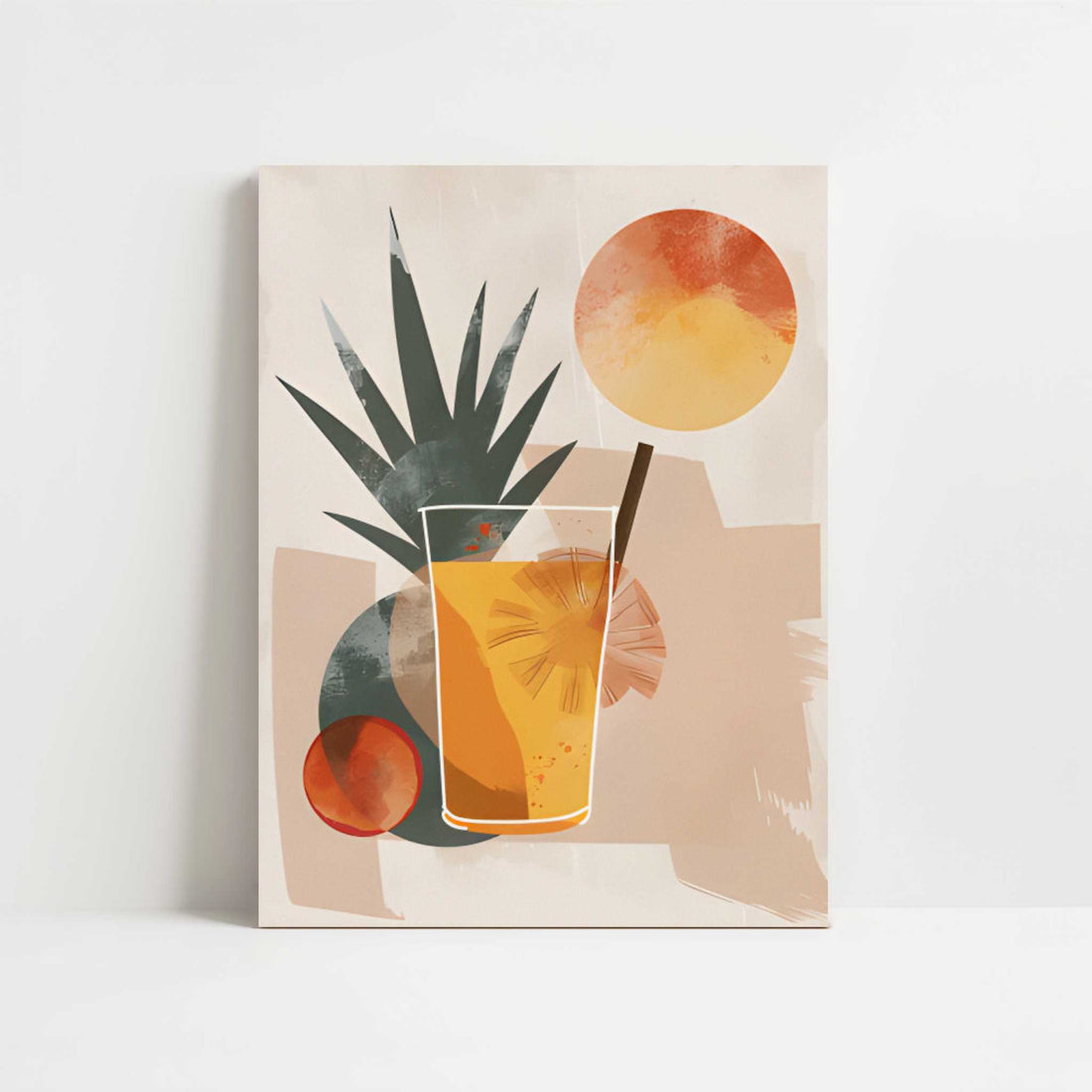 Pina Colada in Bohemian Style - Art Print - Unframed art print