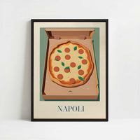 Framed Canvas - Framed canvas in black frame