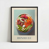 Framed Canvas - Framed canvas in black frame